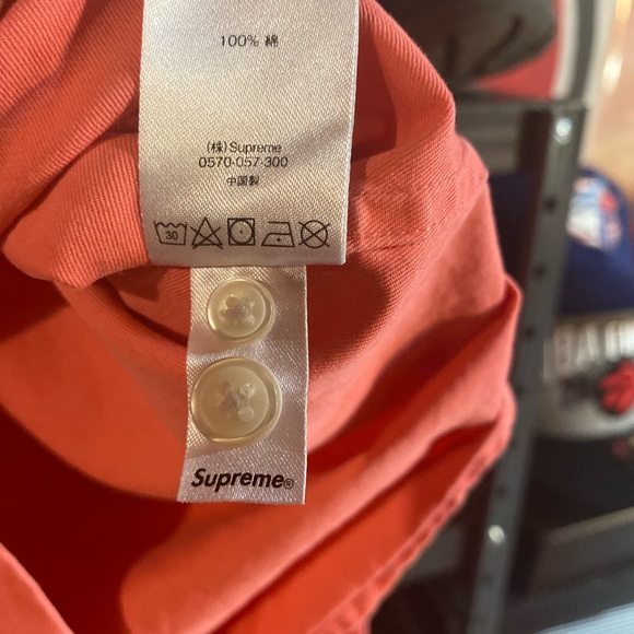 Supreme Pink Button Up Dress Shirt - Picture 7 of 7